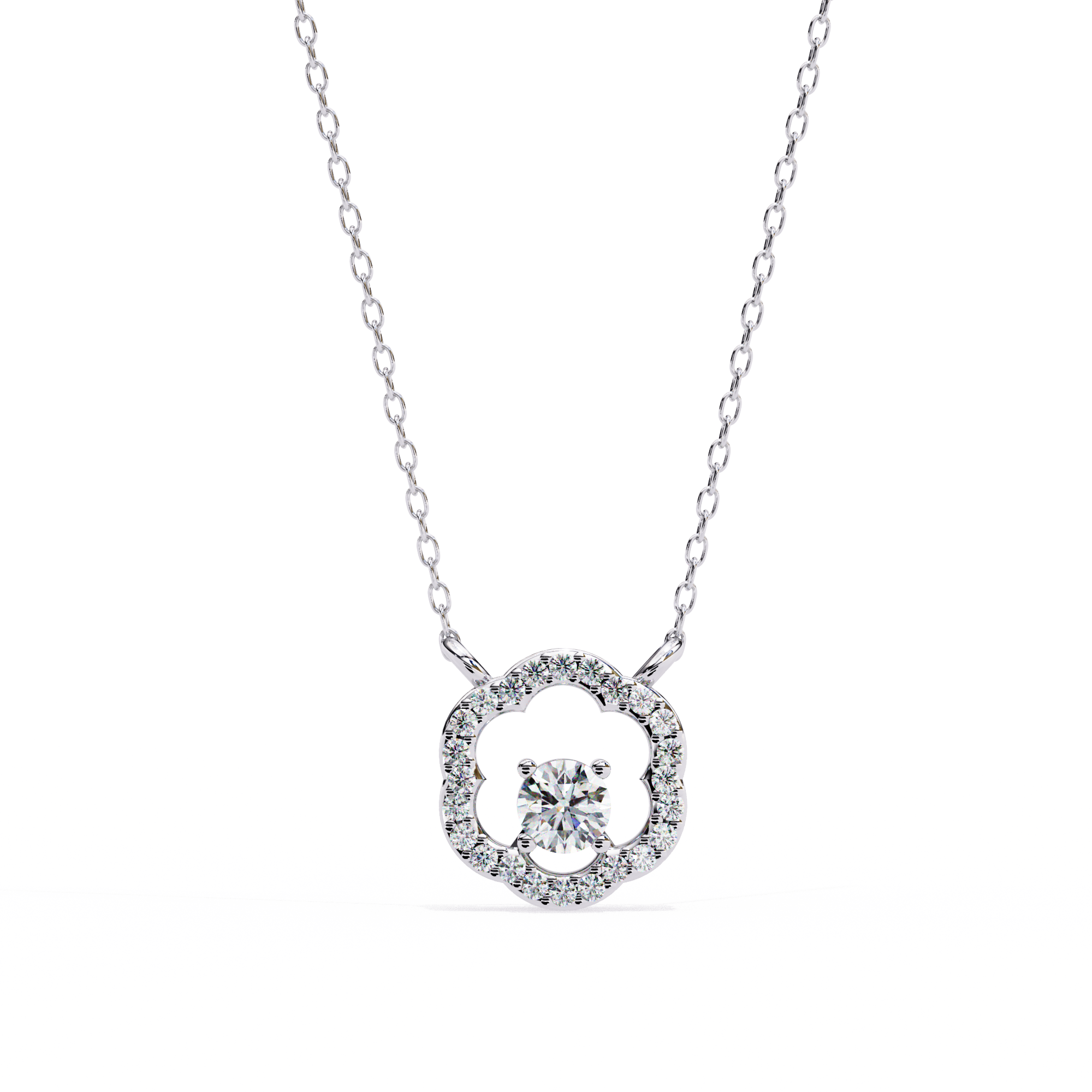 Bella Solitaire Pendant
