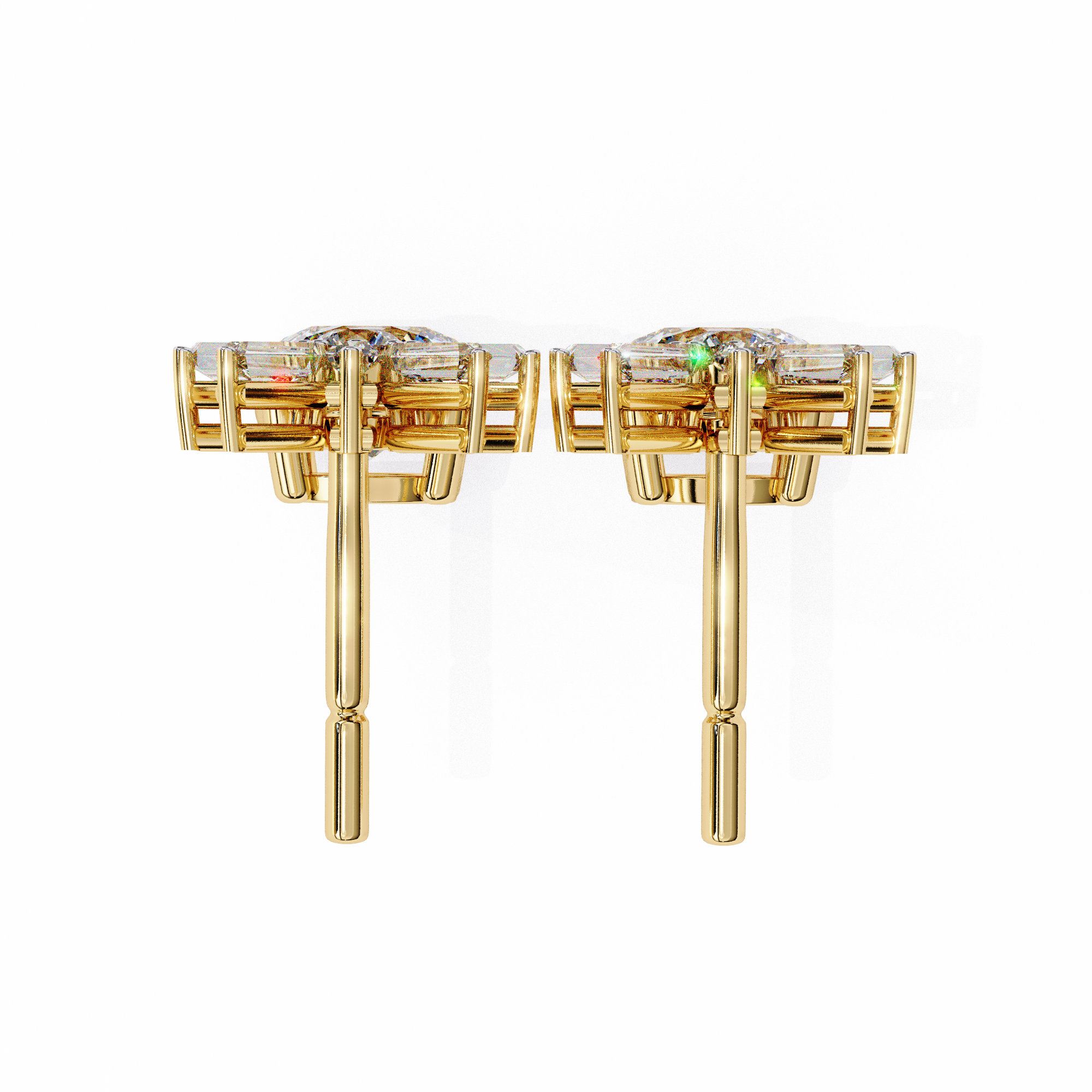 Flora Solitaire Earring