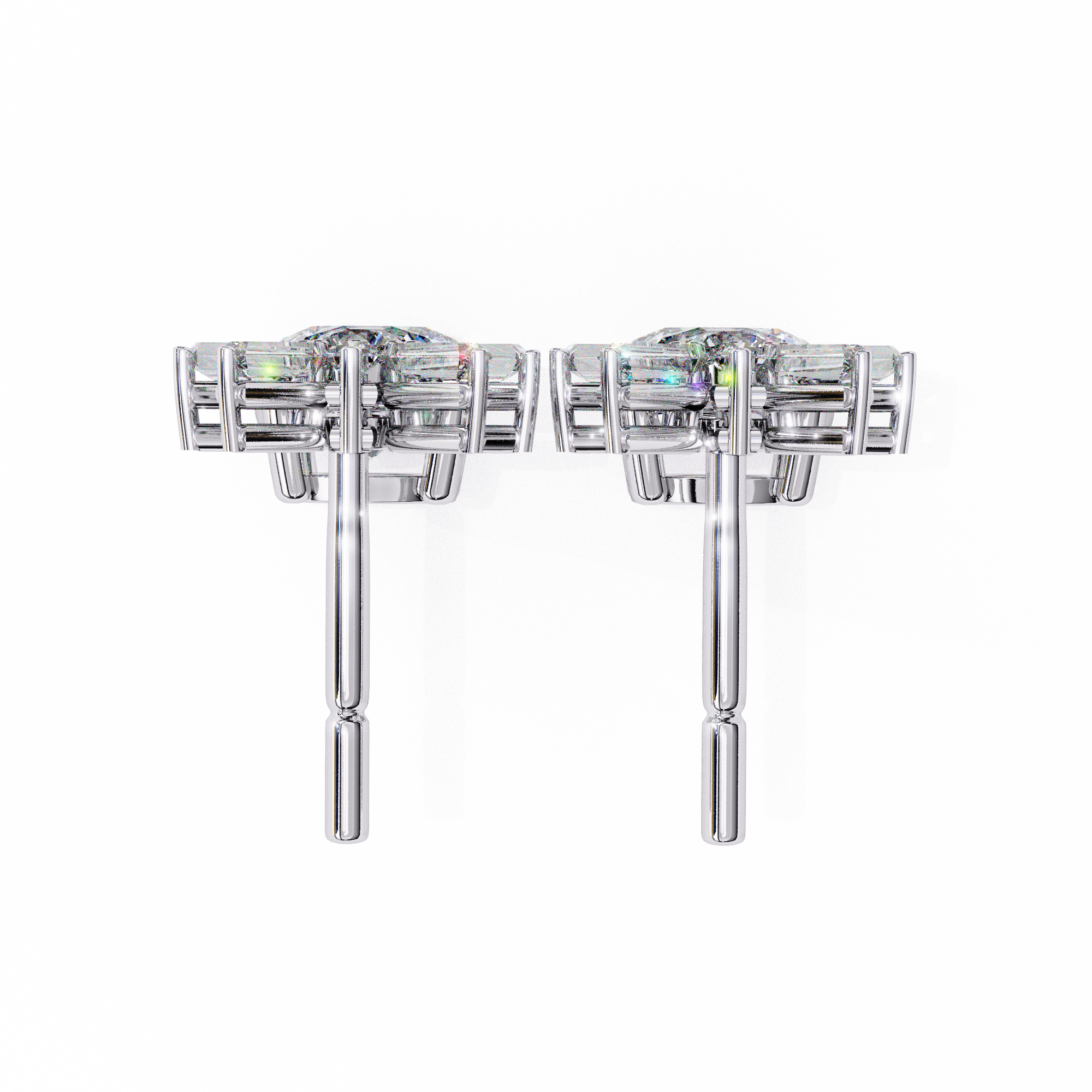 Flora Solitaire Earring