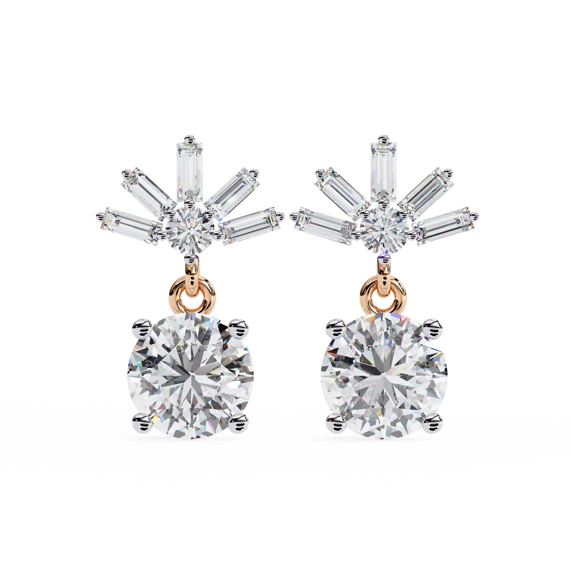 Flora Solitaire Earring