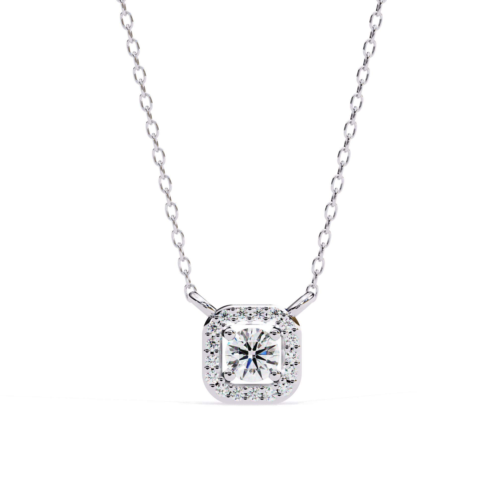 Zoey Solitaire  Pendant