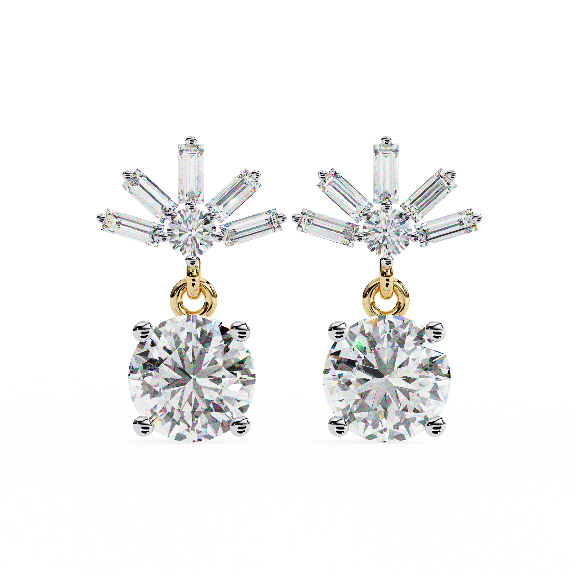 Flora Solitaire Earring