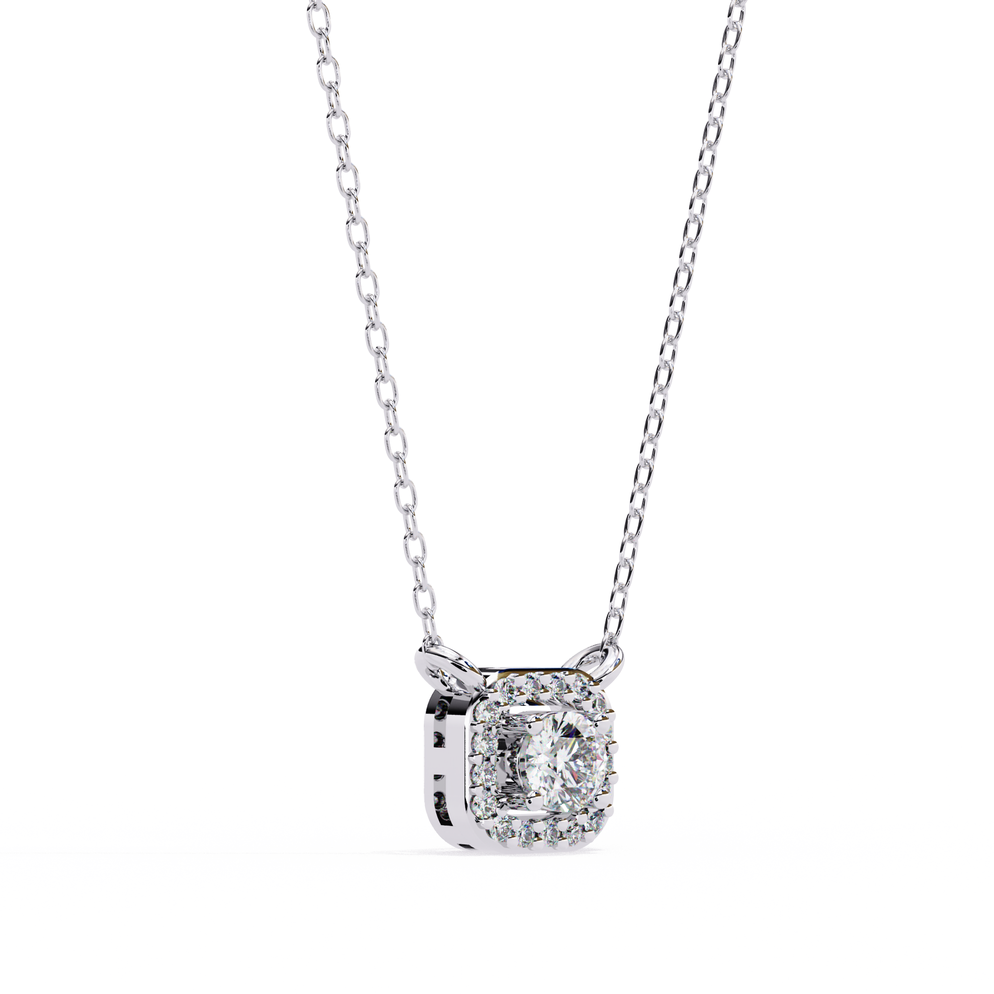 Zoey Solitaire  Pendant