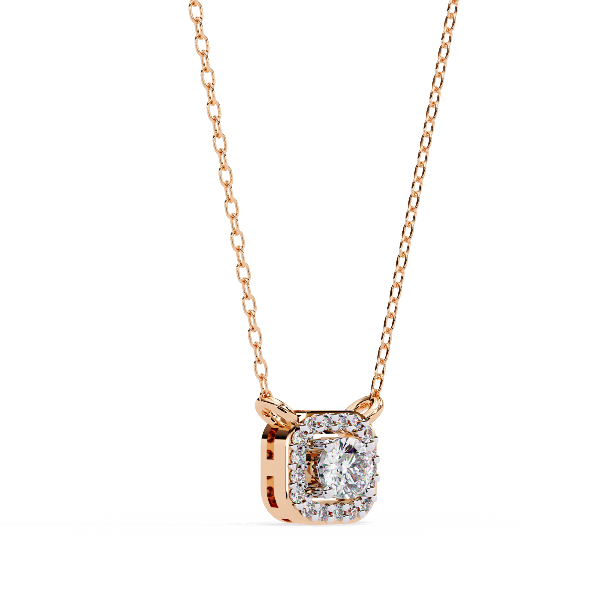 Zoey Solitaire  Pendant