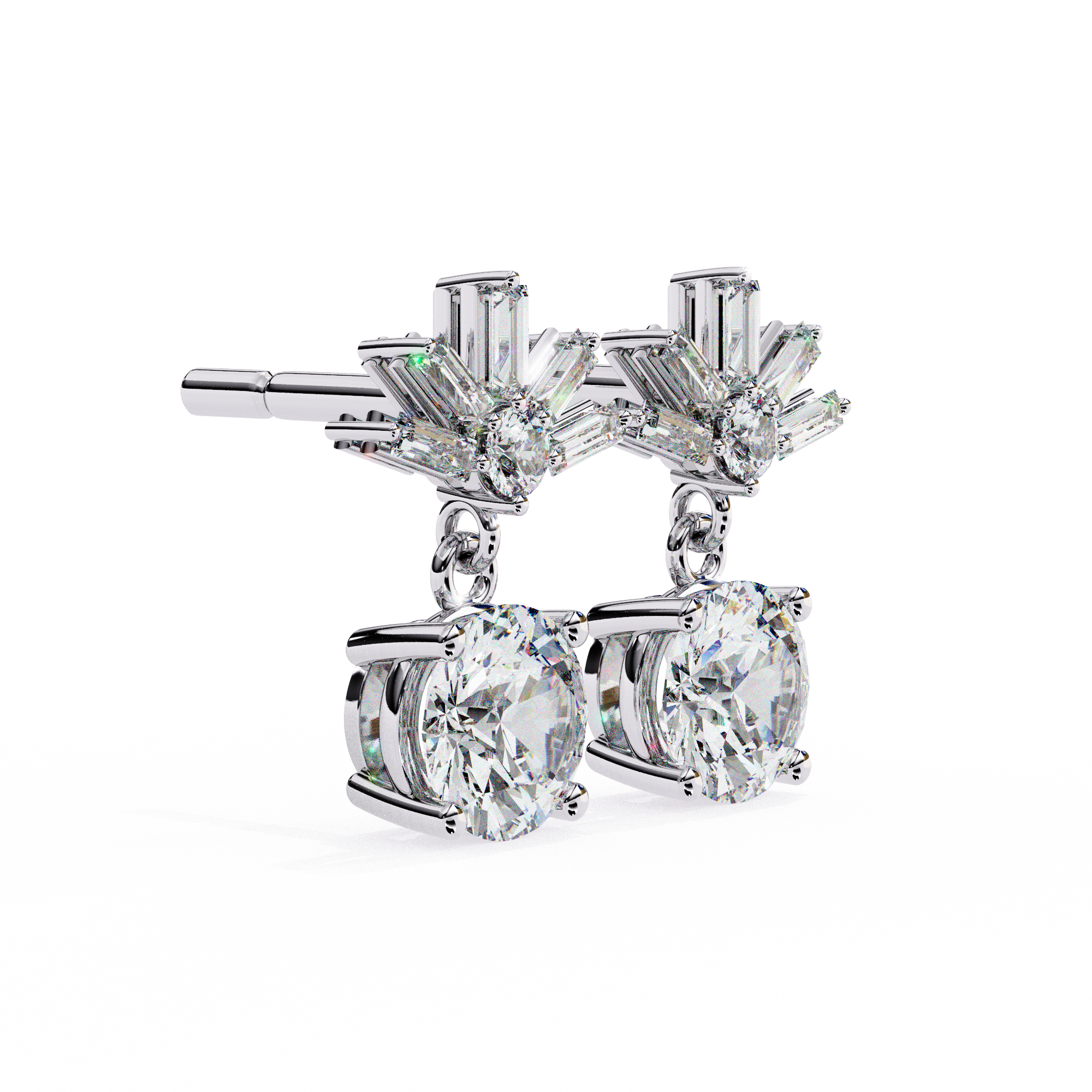 Flora Solitaire Earring