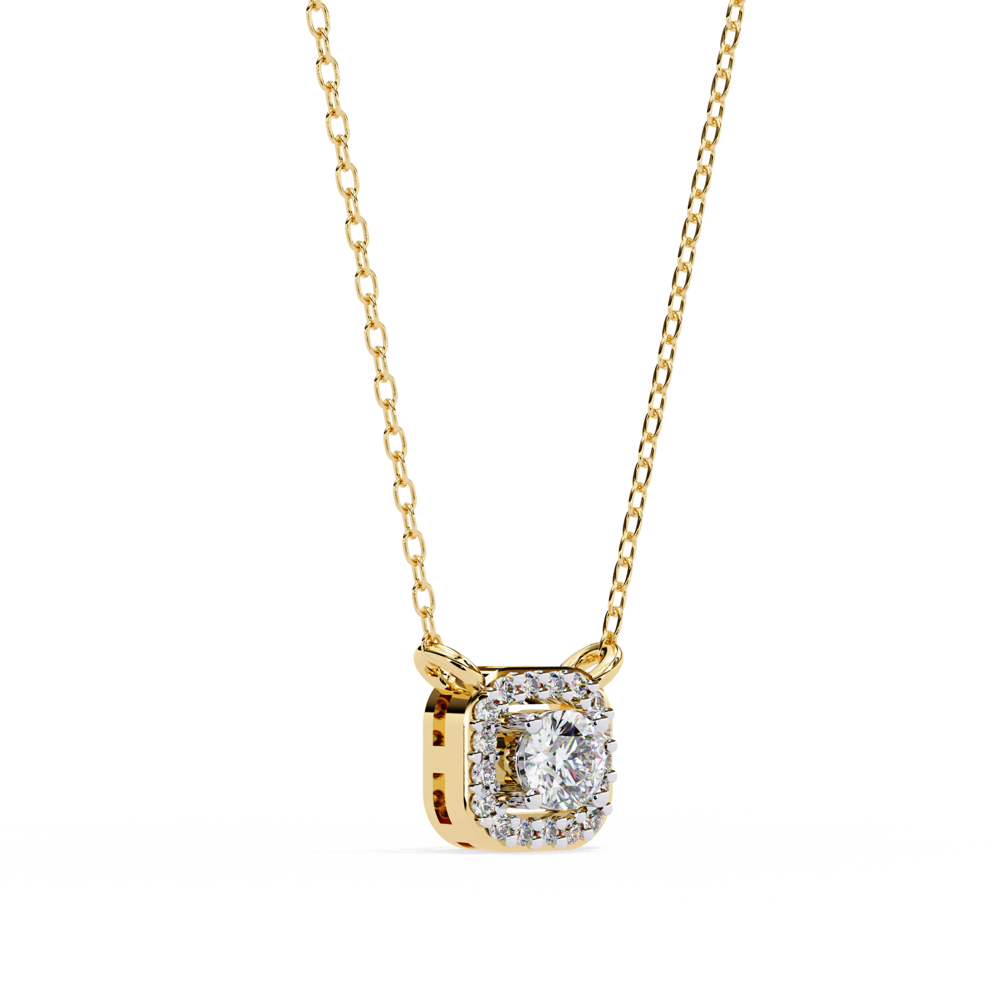 Zoey Solitaire  Pendant