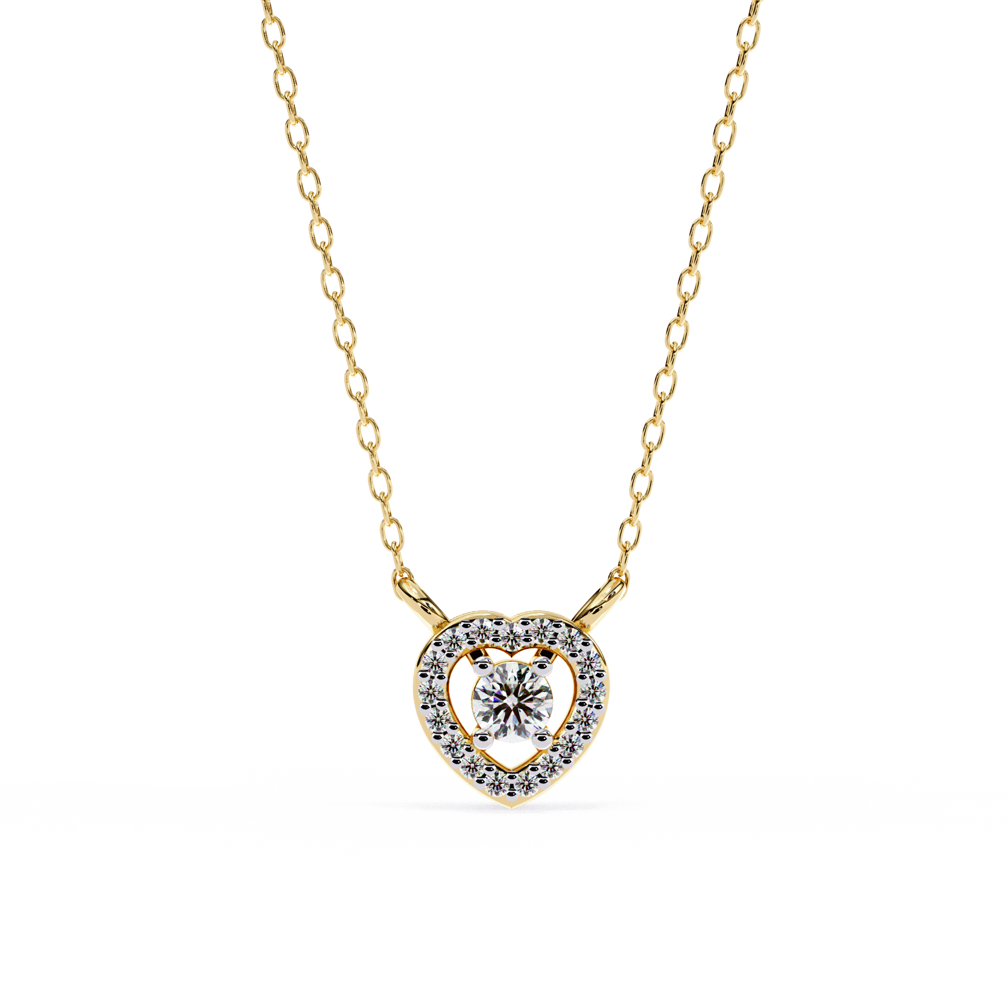 Victoria Solitaire Pendant