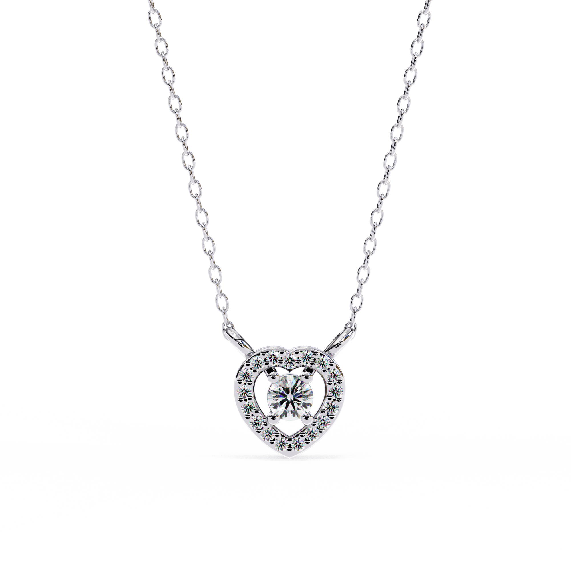 Victoria Solitaire Pendant