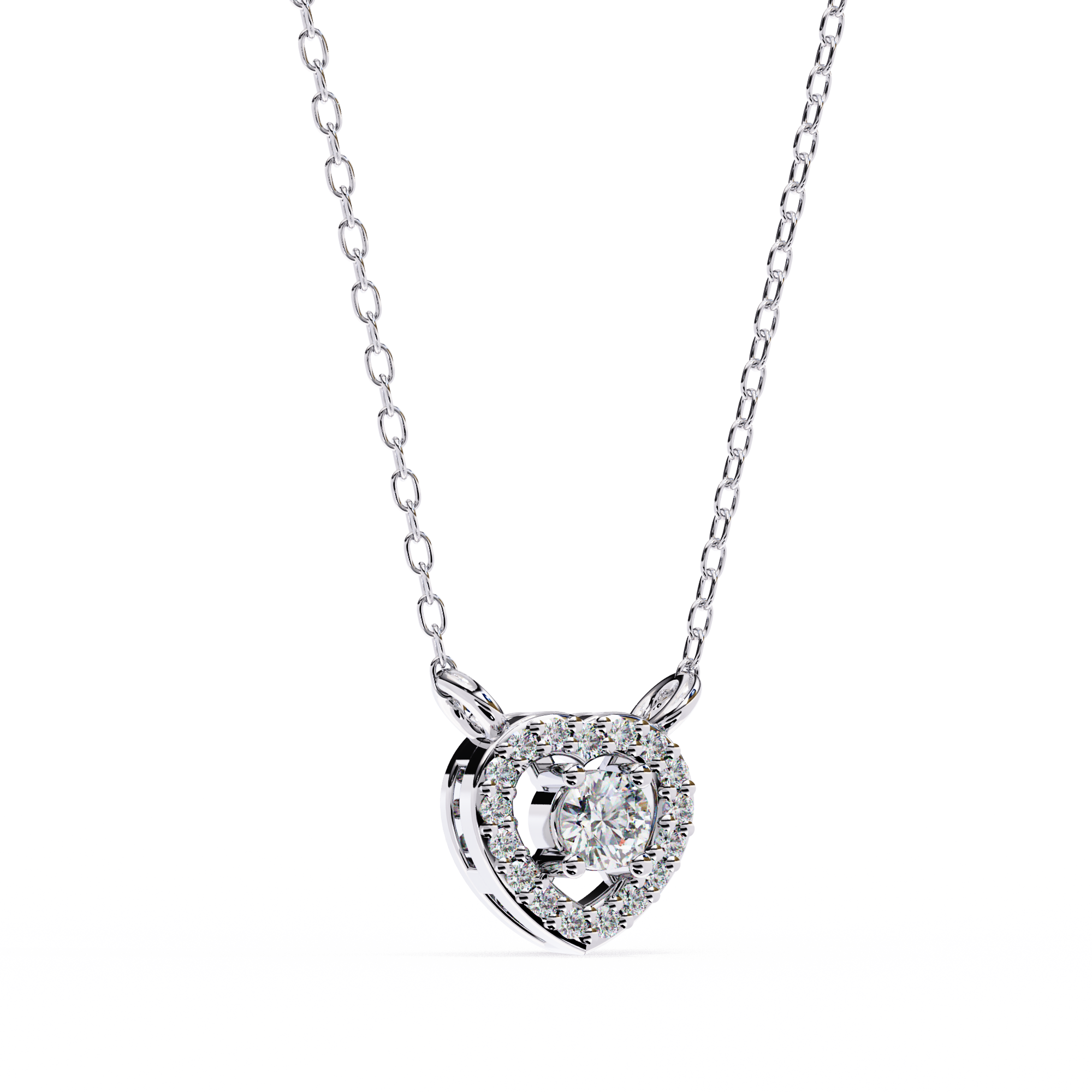 Victoria Solitaire Pendant