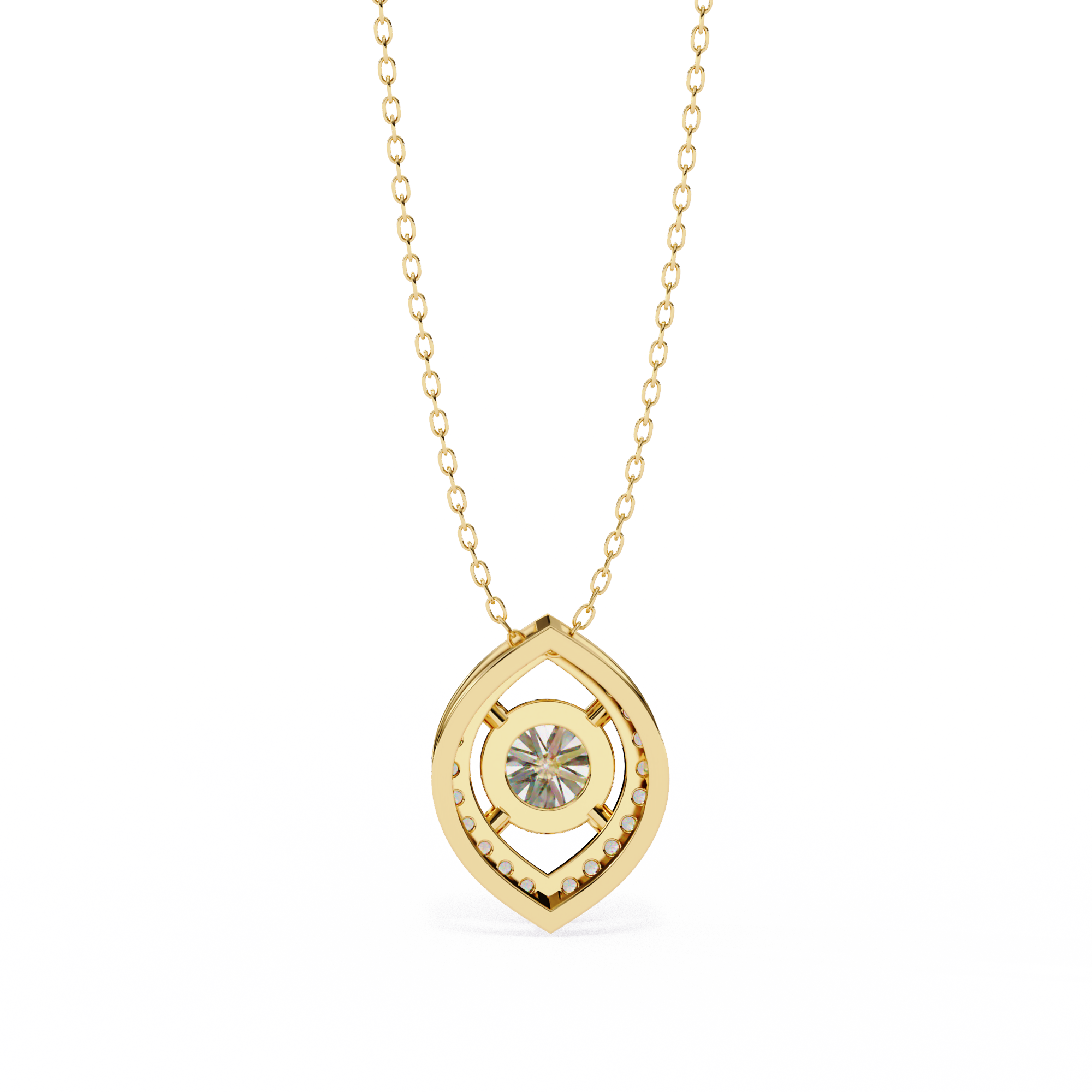 Eva Solitaire Pendant