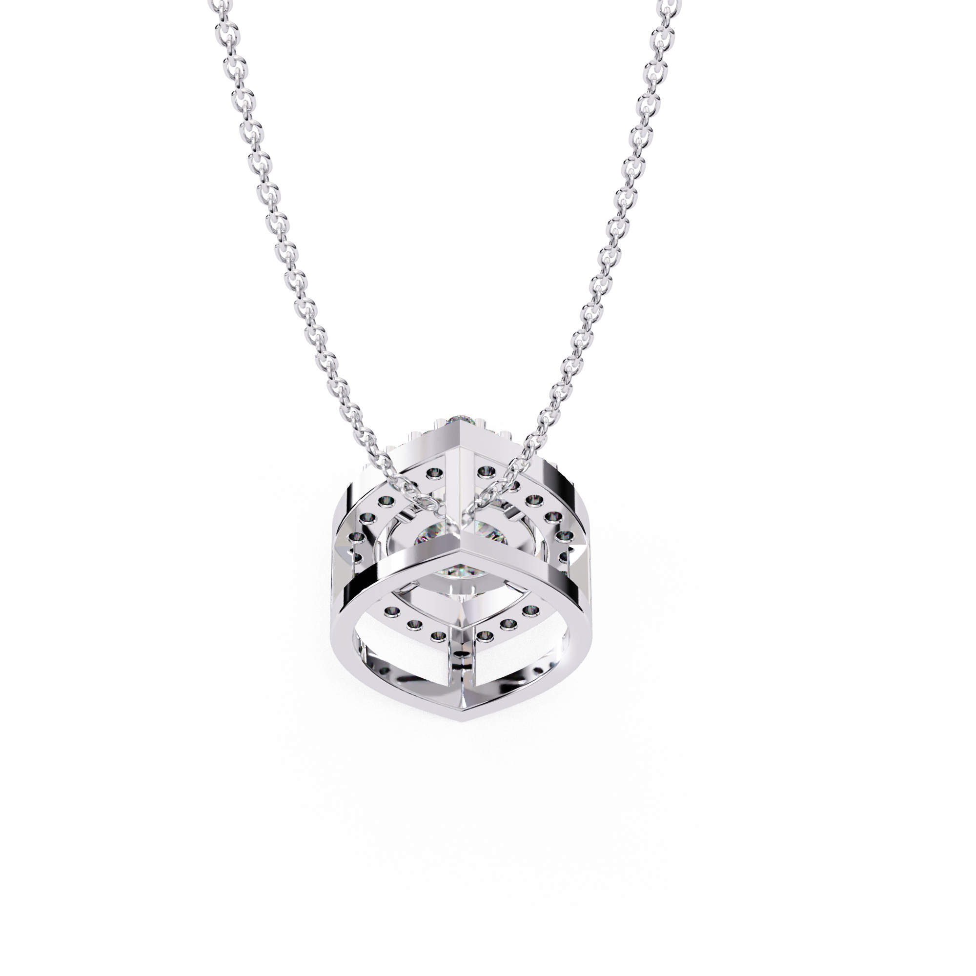 Eva Solitaire Pendant