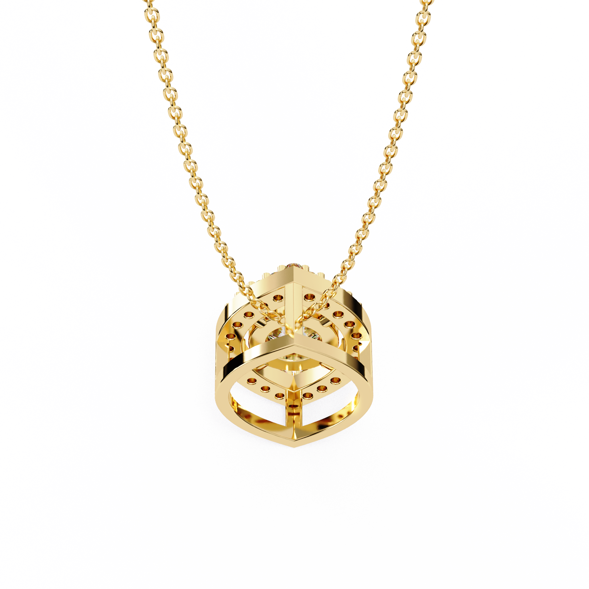 Eva Solitaire Pendant