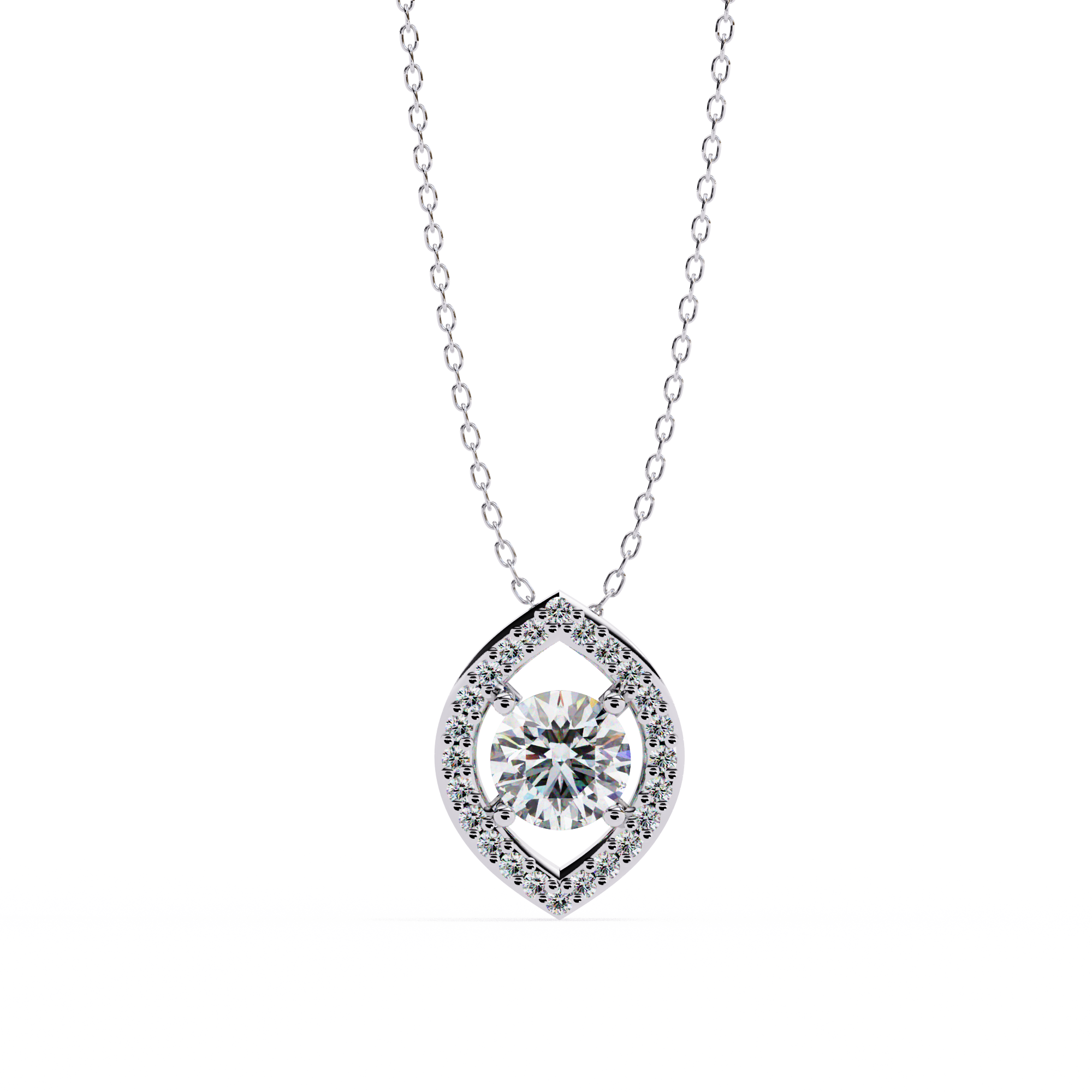 Eva Solitaire Pendant