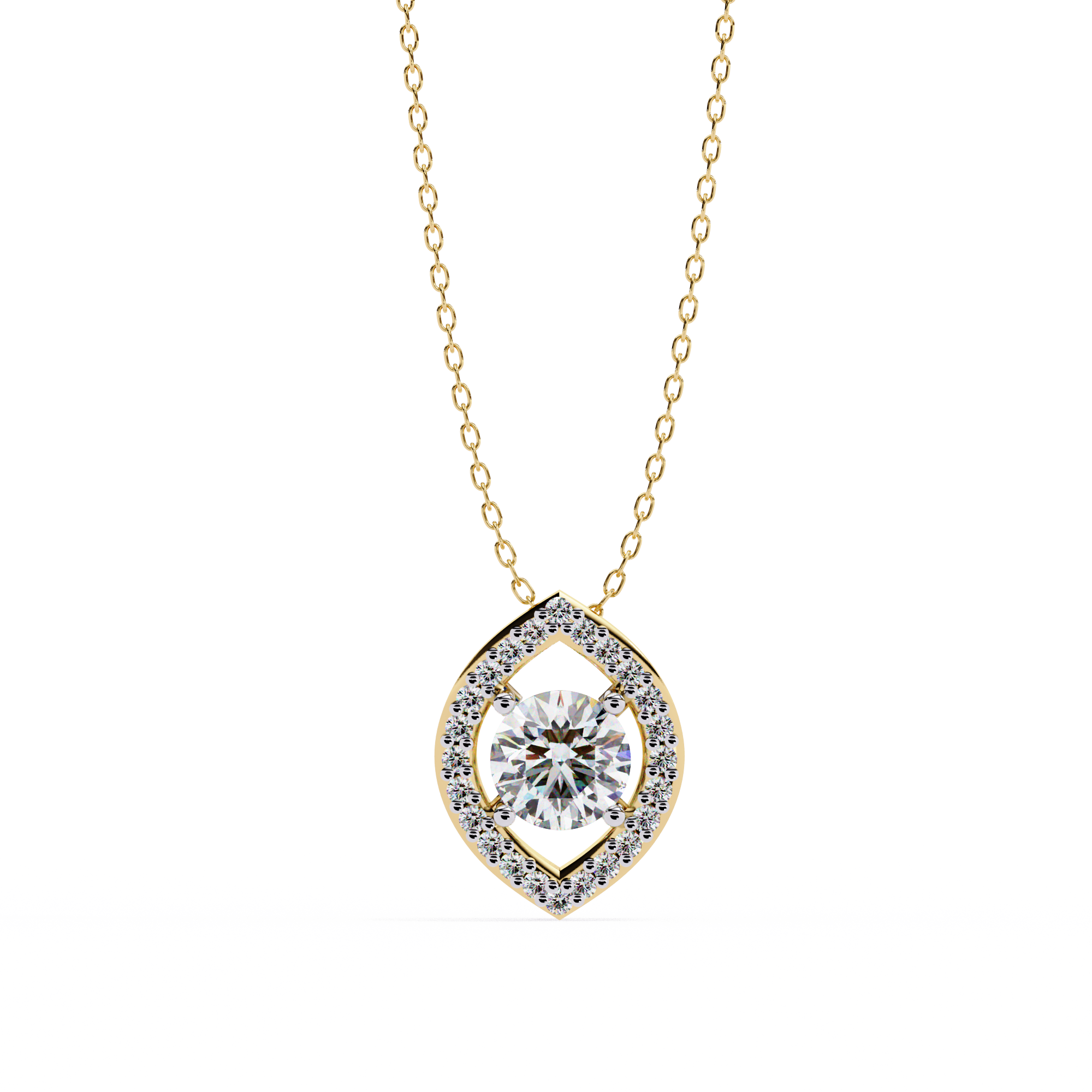 Eva Solitaire Pendant