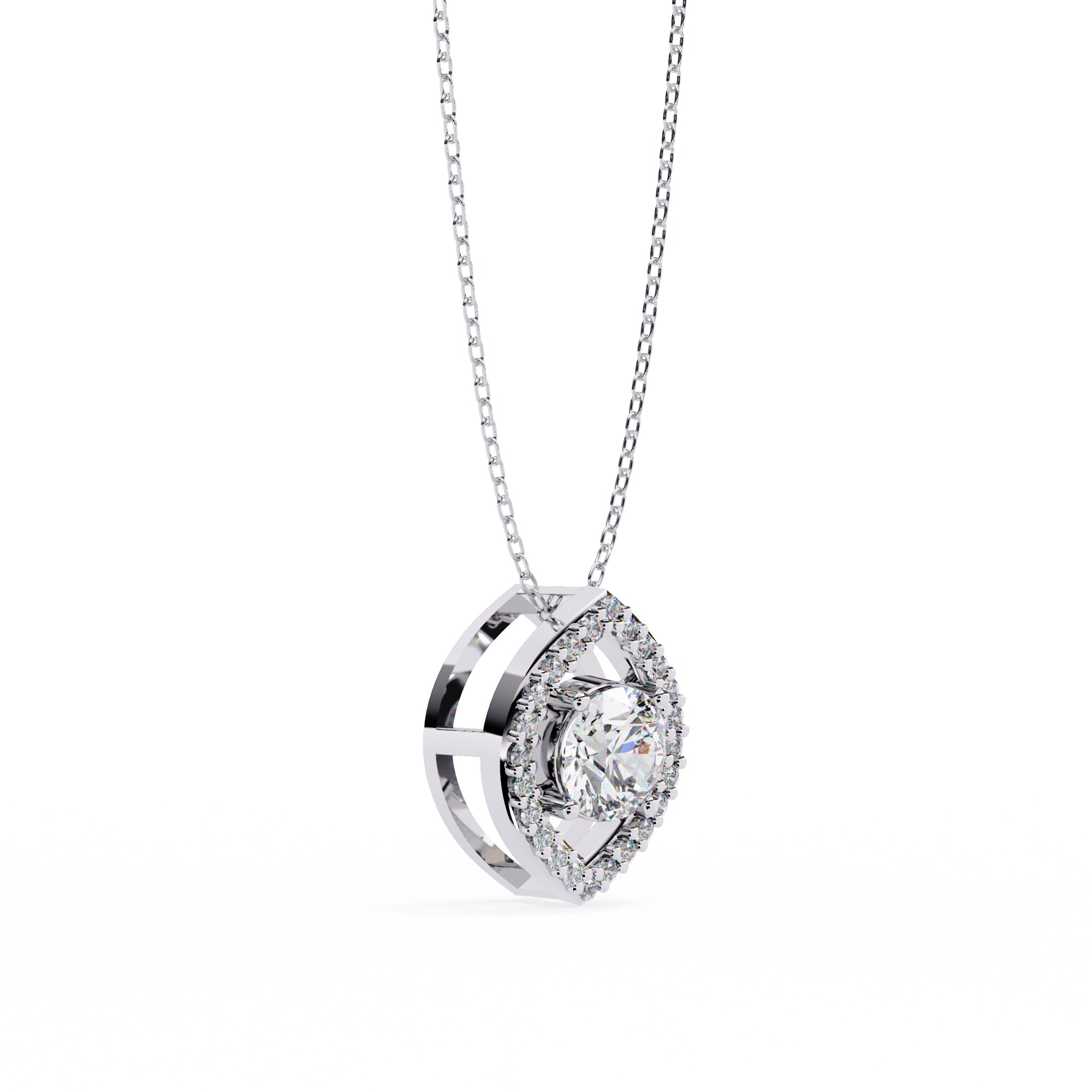 Eva Solitaire Pendant