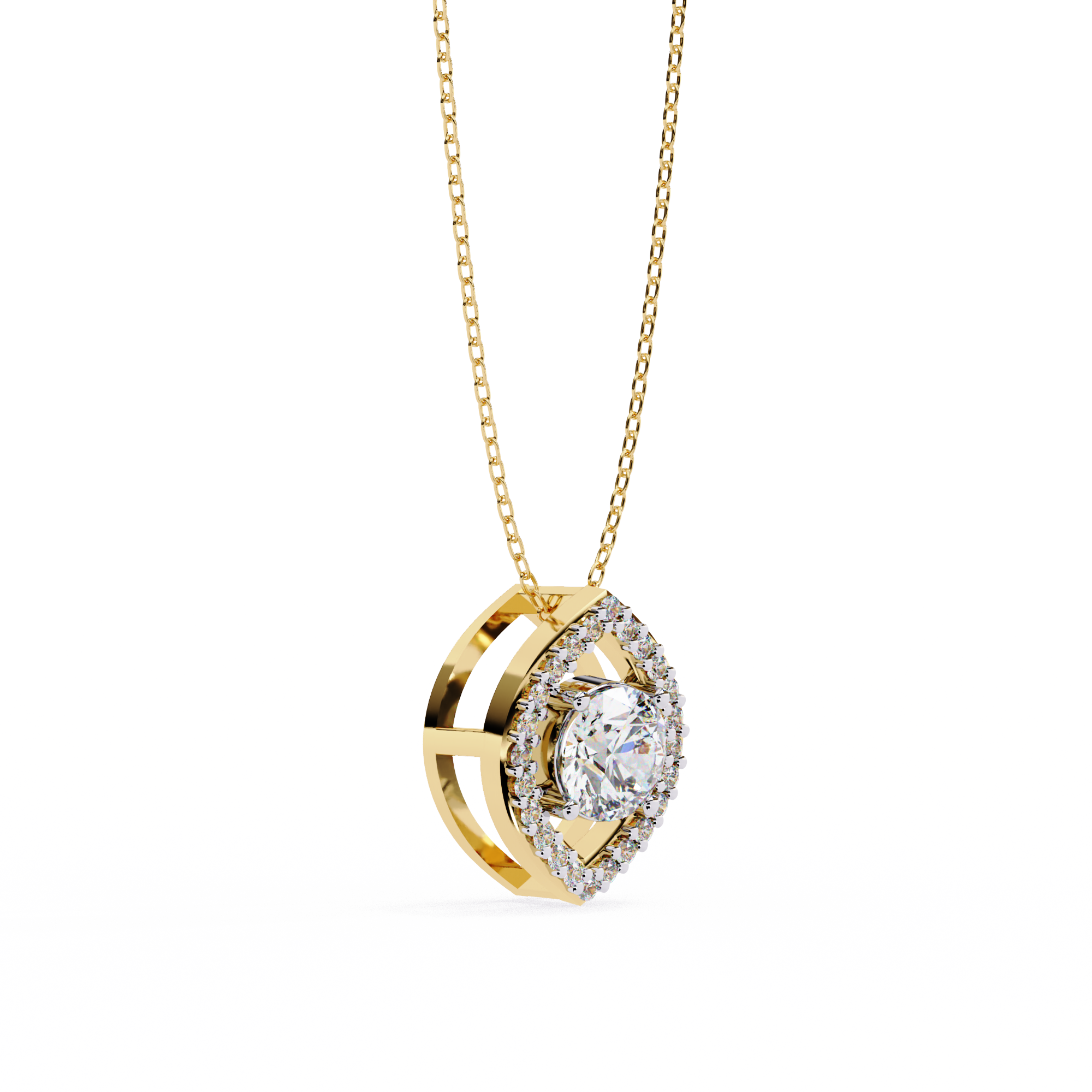 Eva Solitaire Pendant