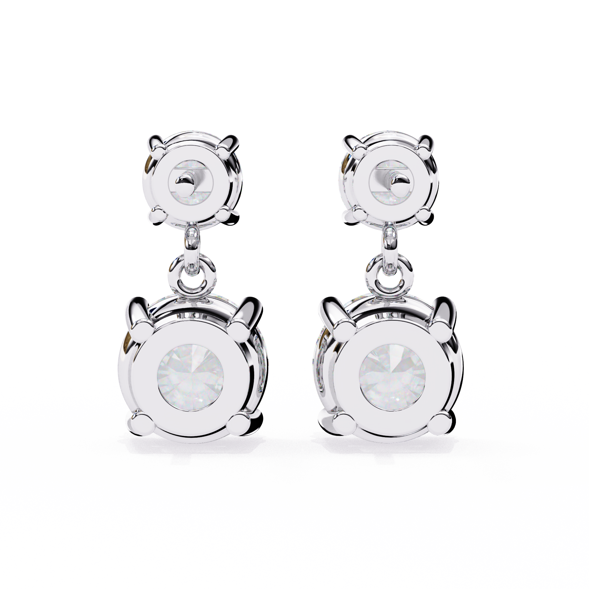 Audrey Solitaire Earring