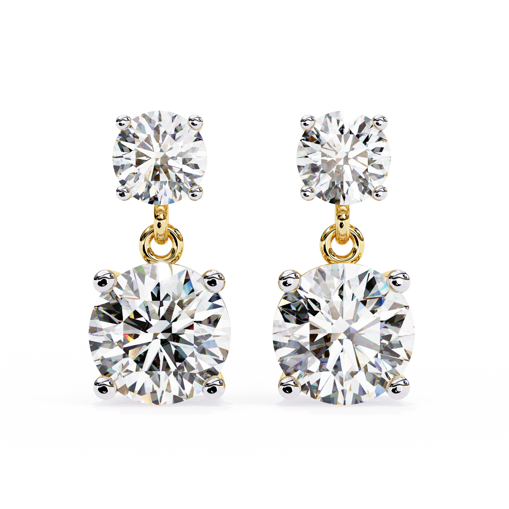 Audrey Solitaire Earring