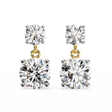 Audrey Solitaire Earring