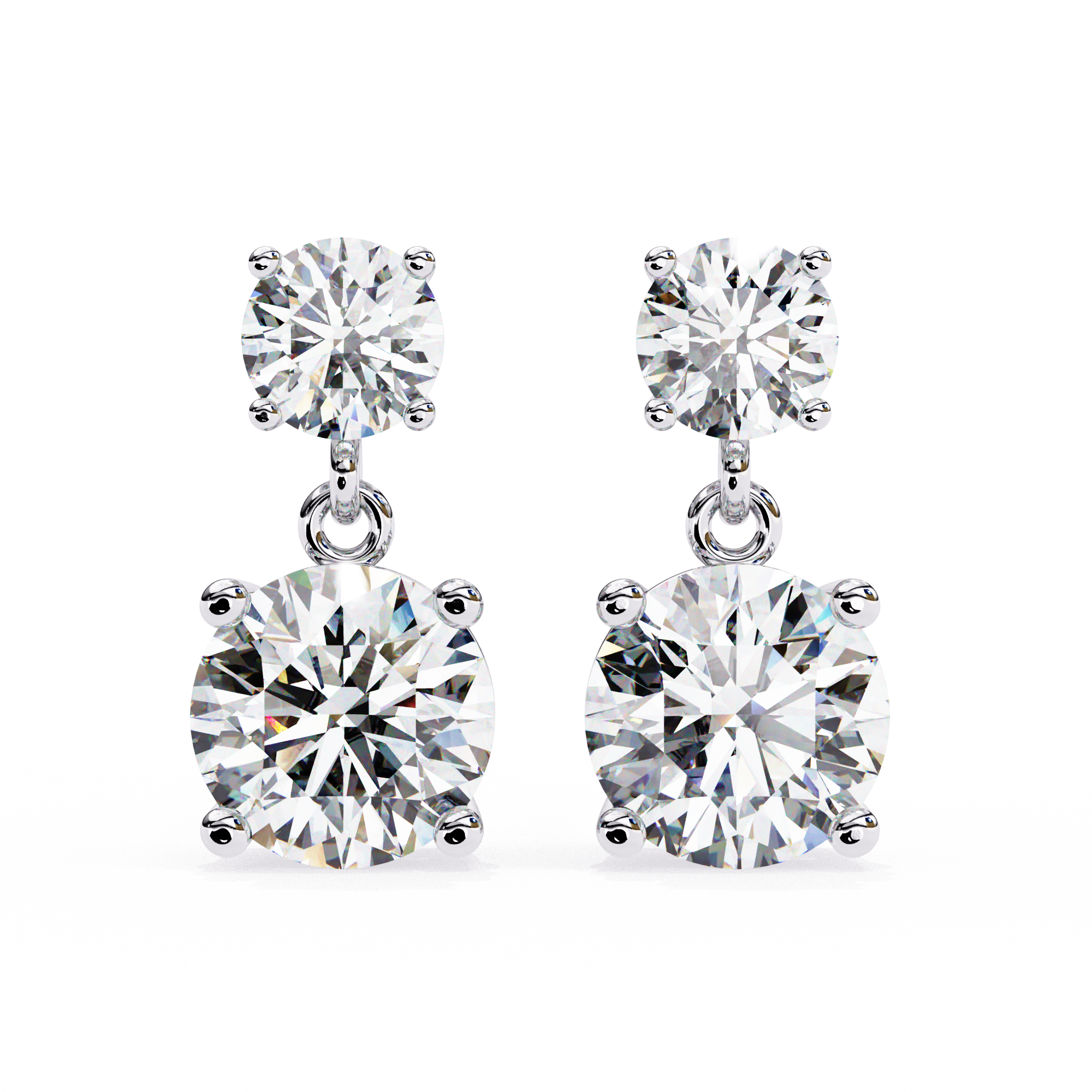Audrey Solitaire Earring