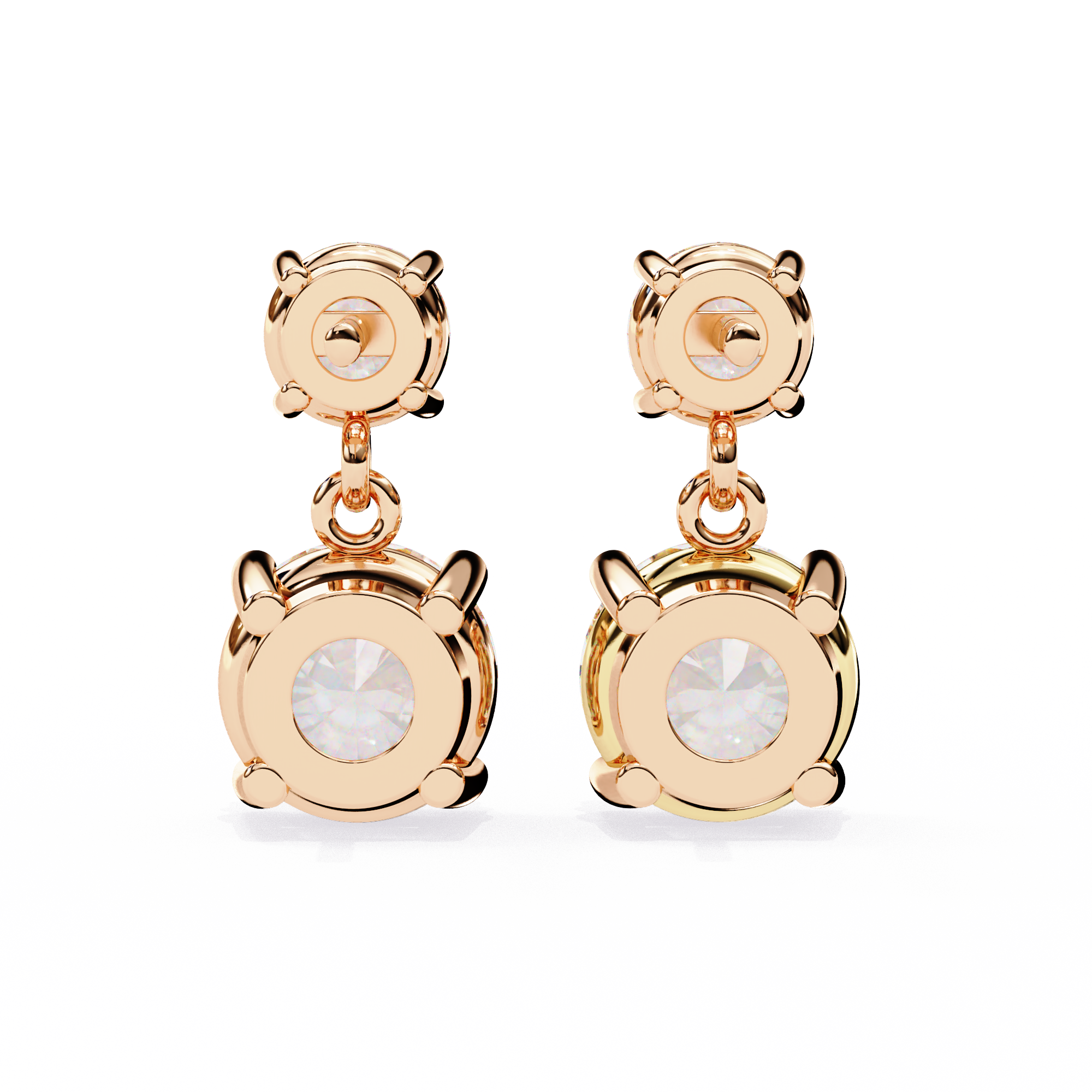 Audrey Solitaire Earring