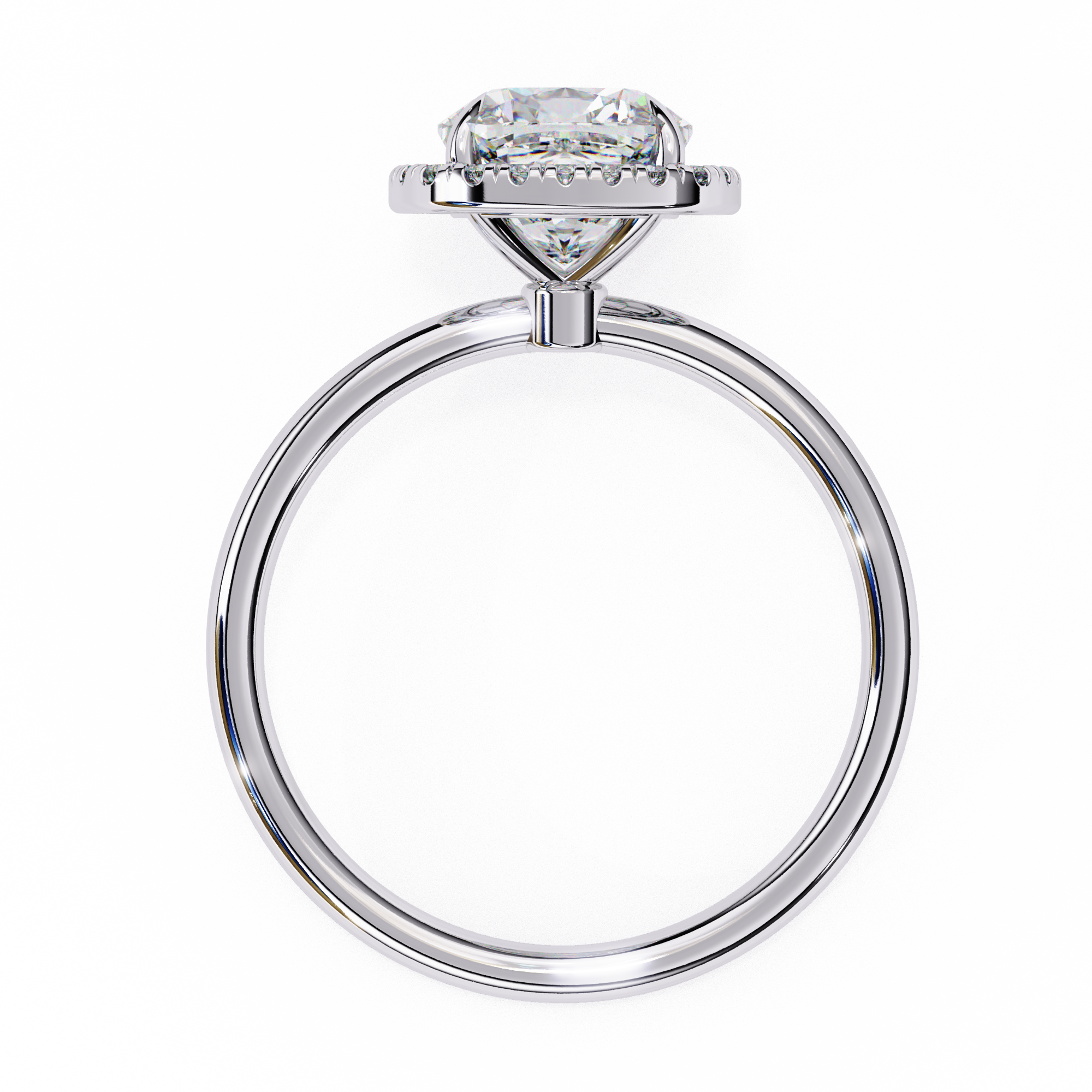 Poppy Halo Ring