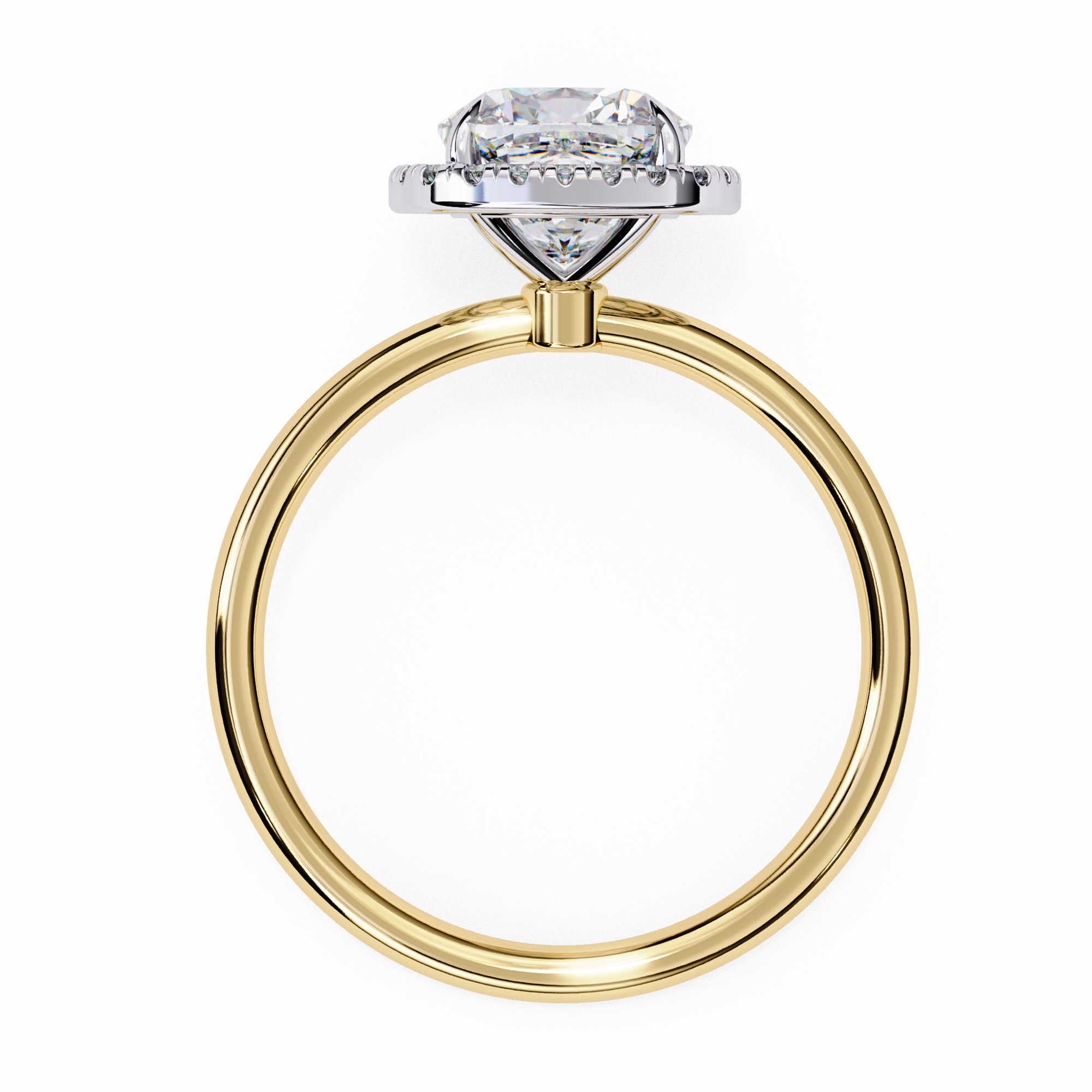 Poppy Halo Ring