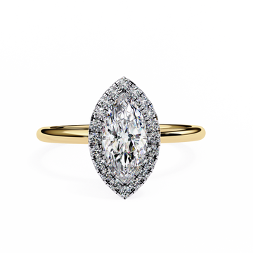 Cassie Halo Ring