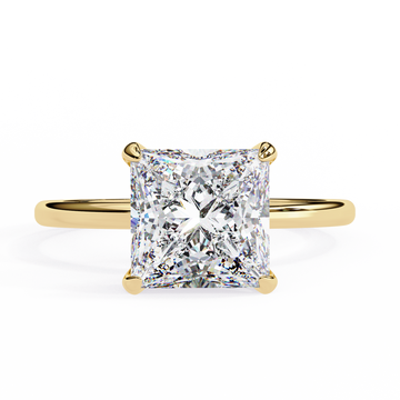 Luna Solitaire Ring