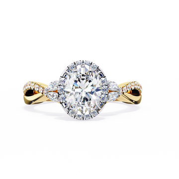 Katniss Solitaire Ring
