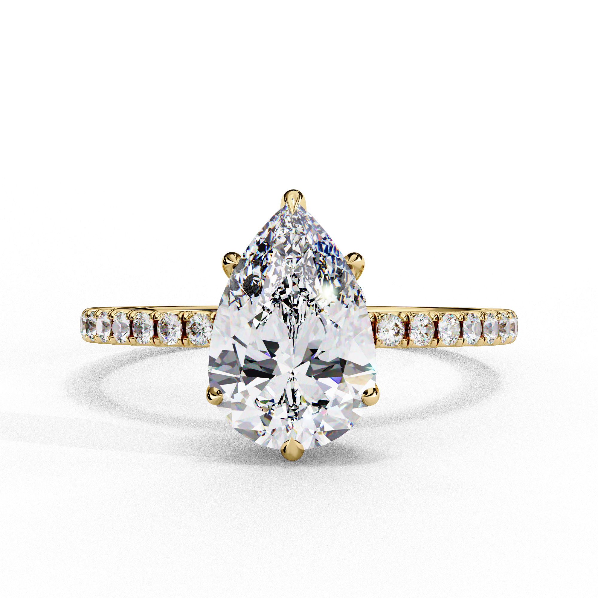 Omega Solitaire Ring