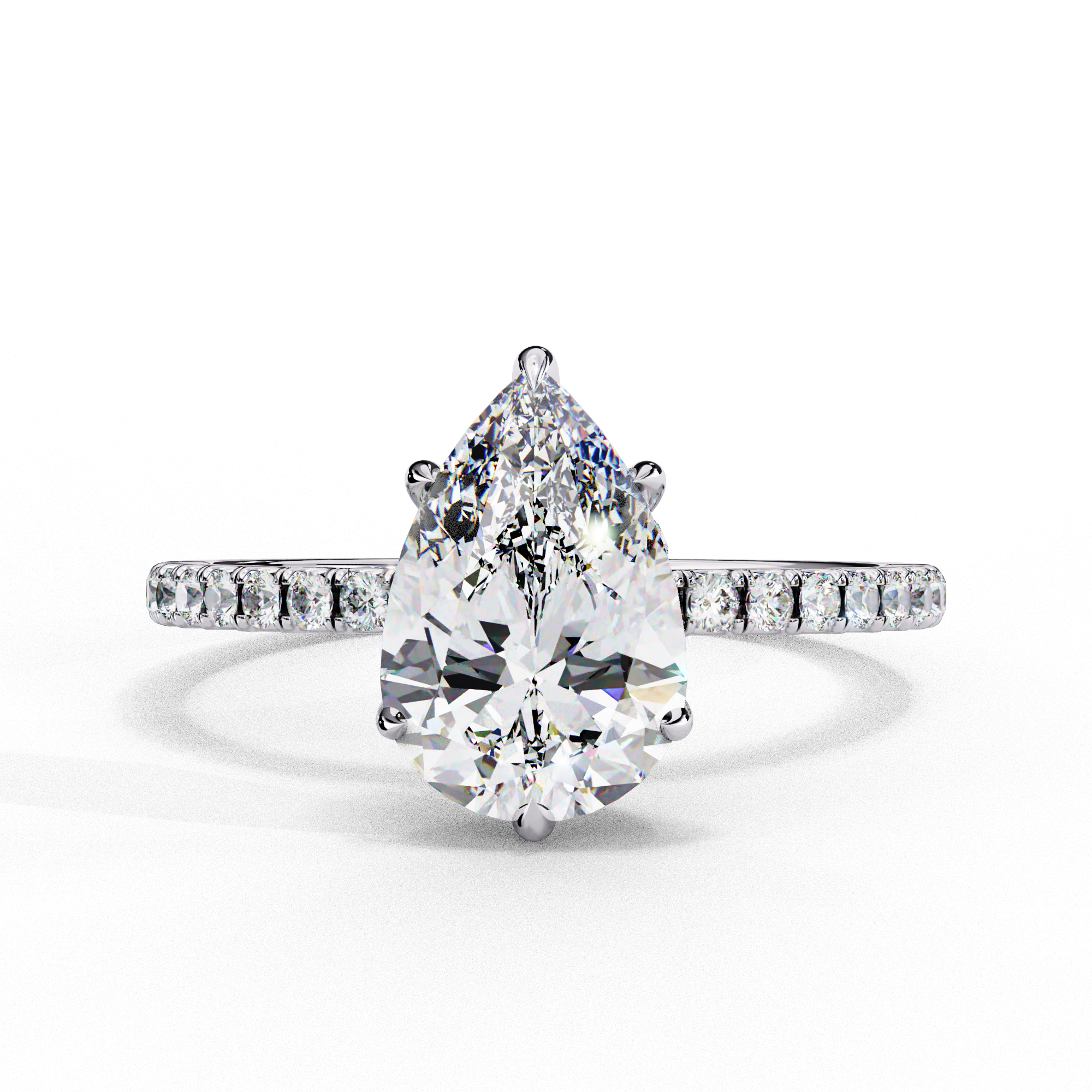 Omega Solitaire Ring