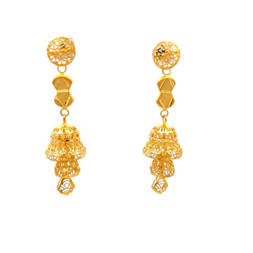Mishika Gold Earrings