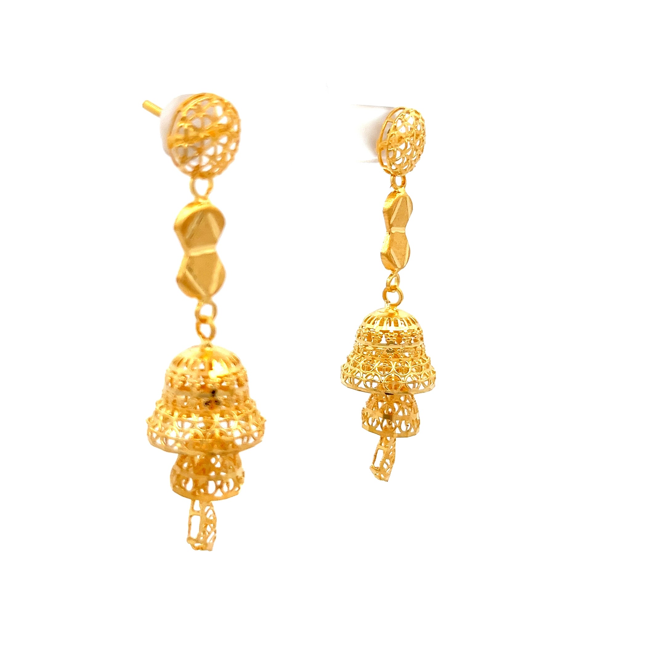 Mishika Gold Earrings