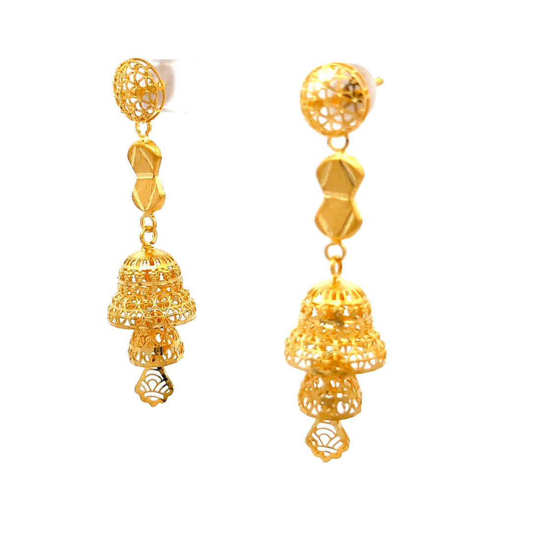 Mishika Gold Earrings
