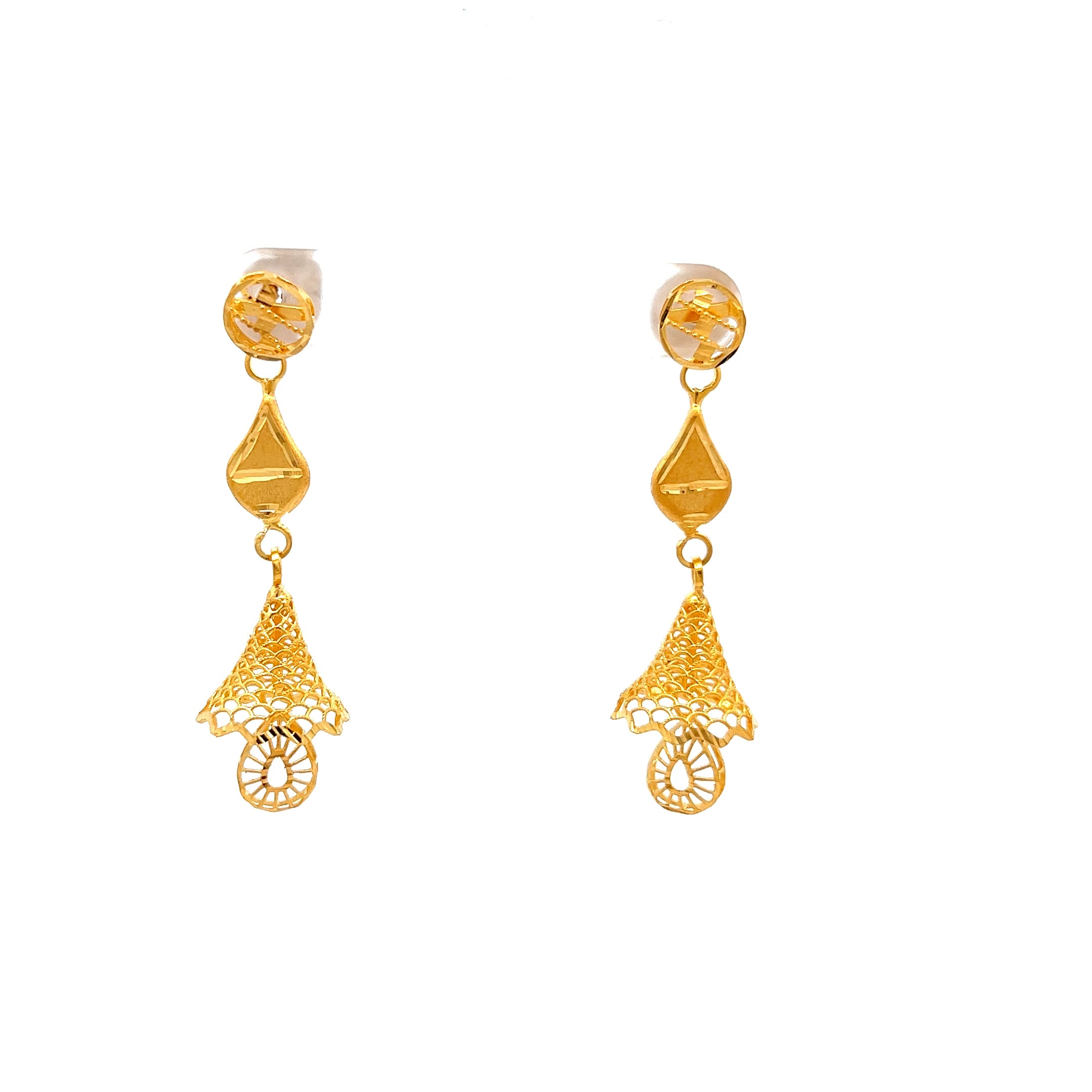 Parnika Gold Earrings