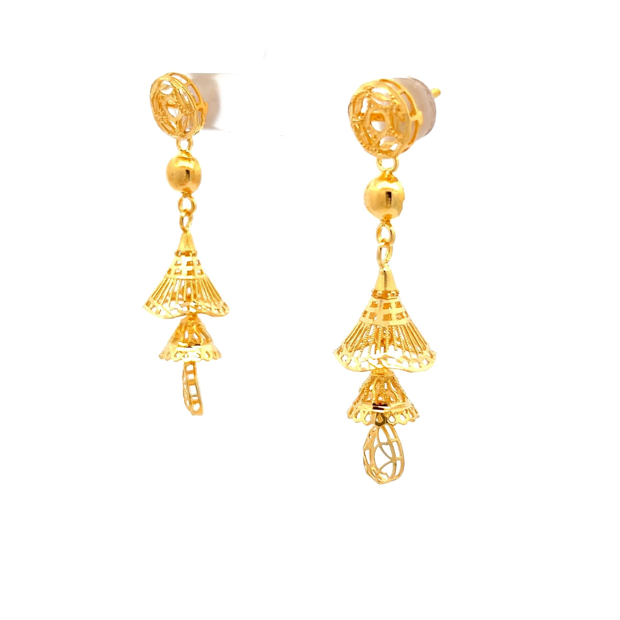 Sanshi Gold Earrings