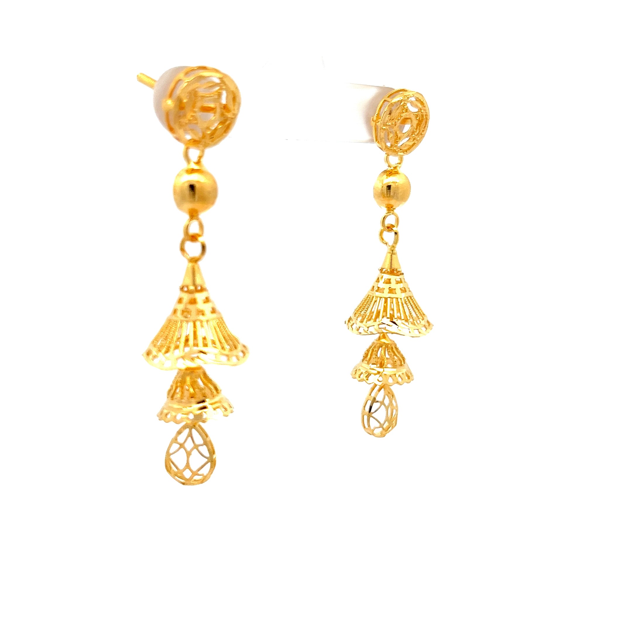 Sanshi Gold Earrings