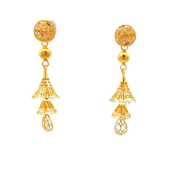 Sanshi Gold Earrings