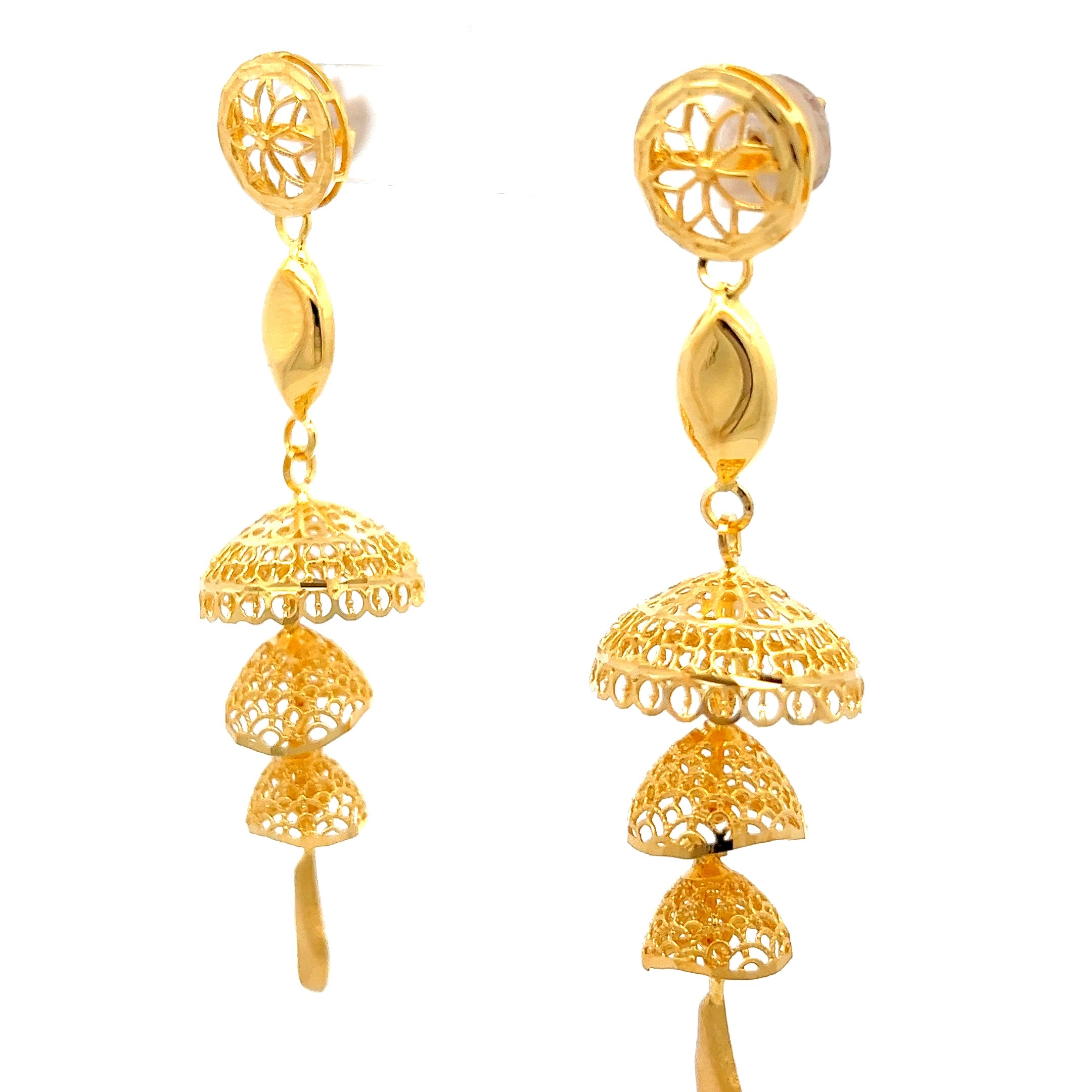 Stuti Gold Earrings