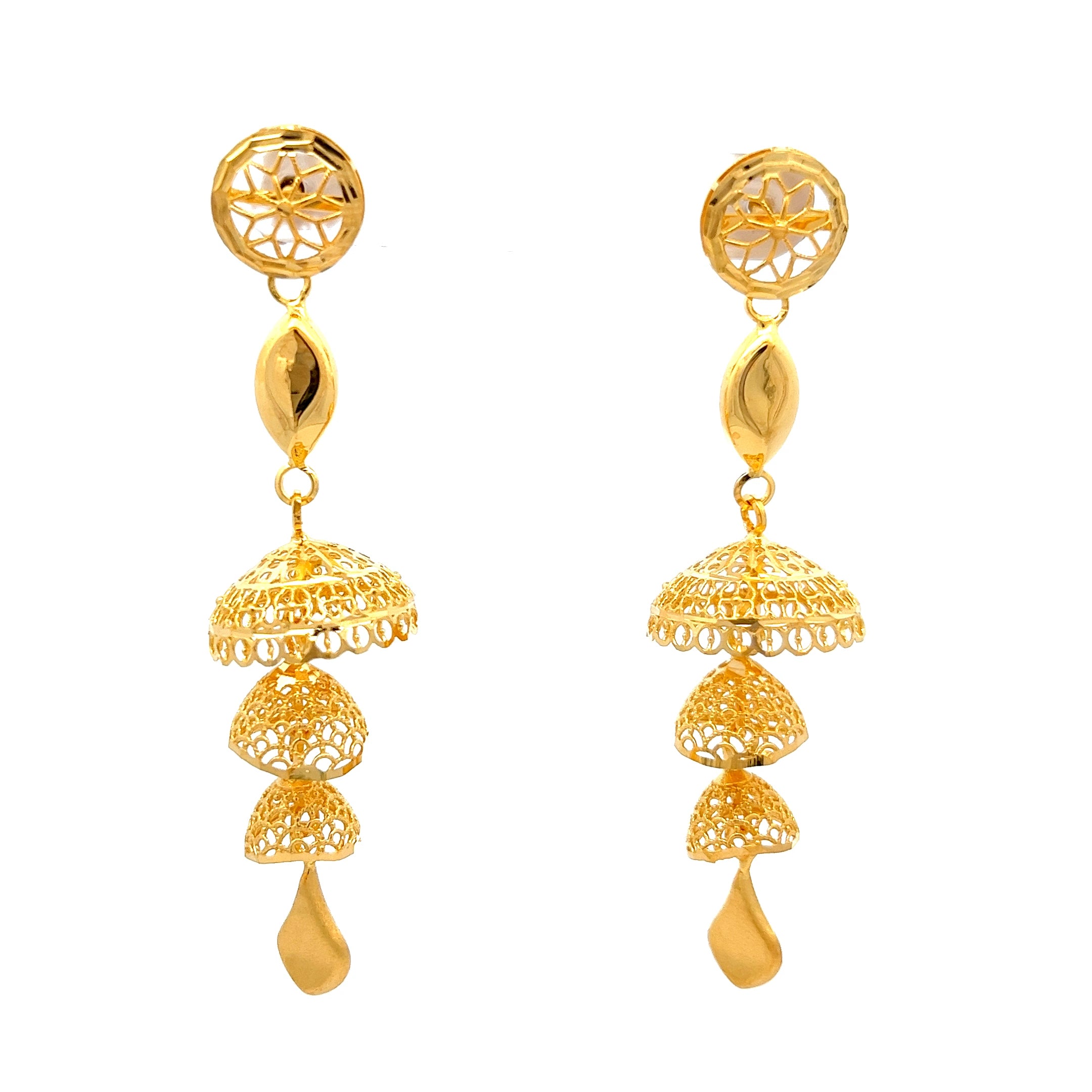Stuti Gold Earrings