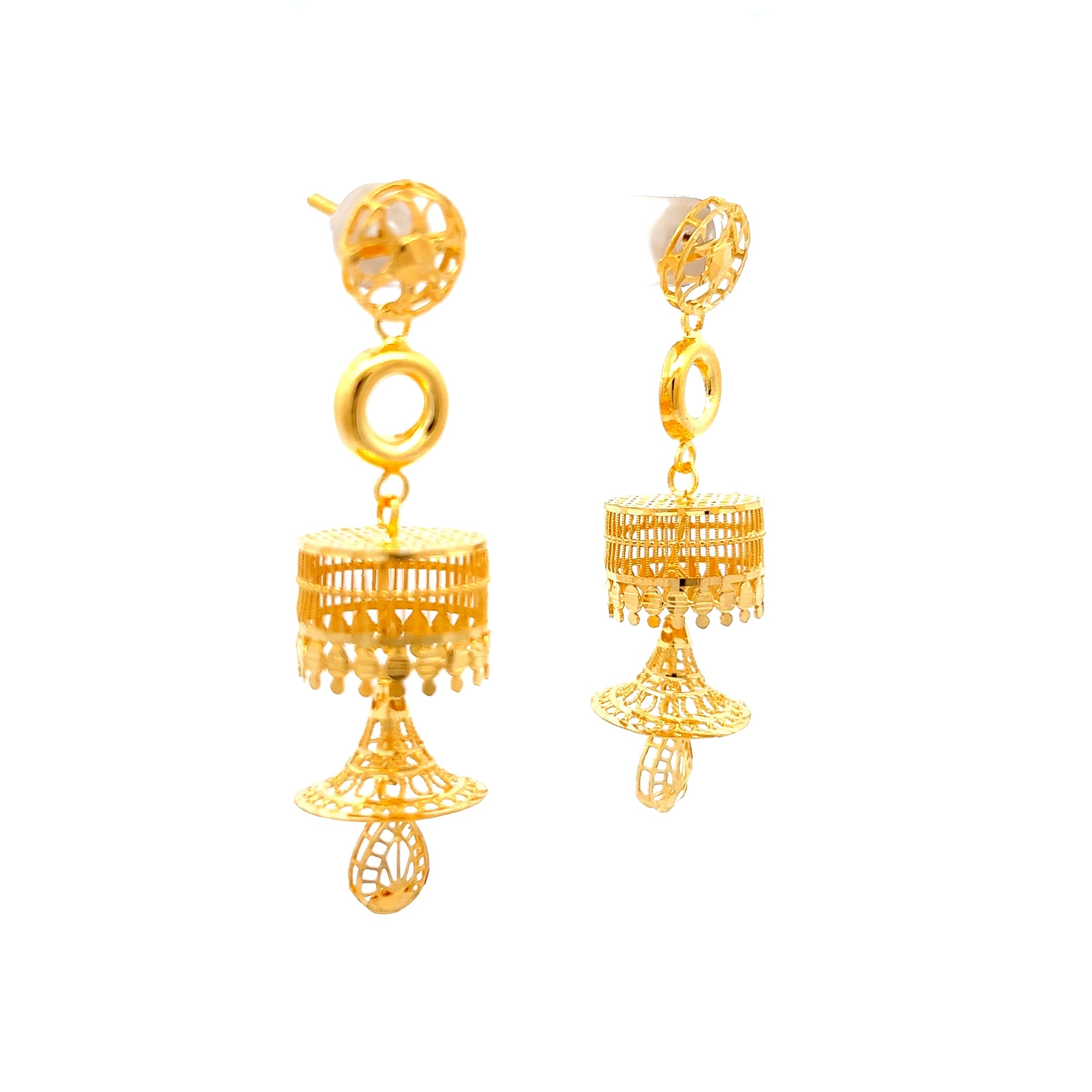 Rishima Gold Earrings