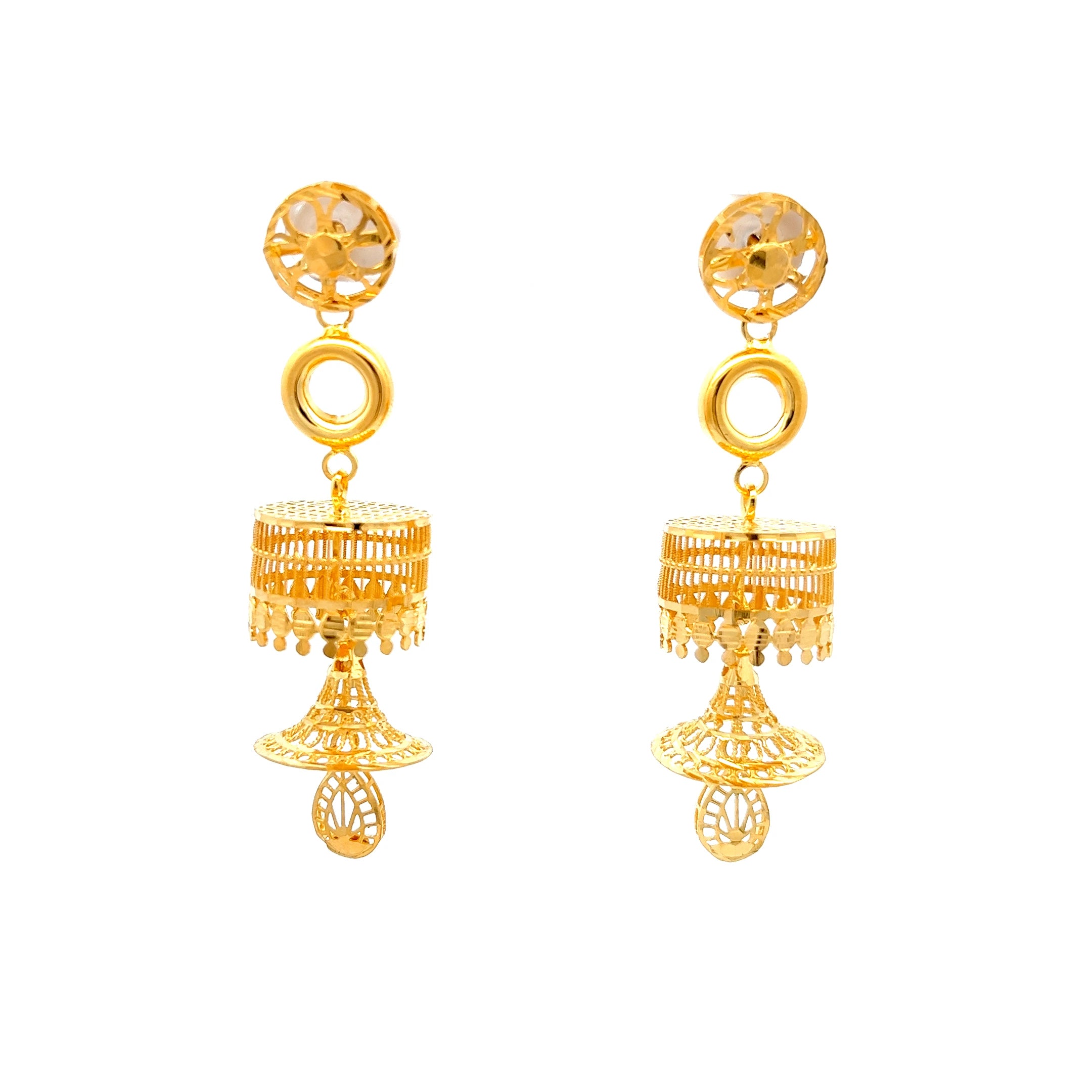 Rishima Gold Earrings