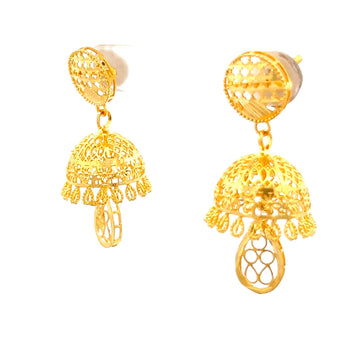 Tanvi Gold Earrings