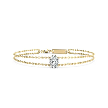 Elora Solitaire Bracelet