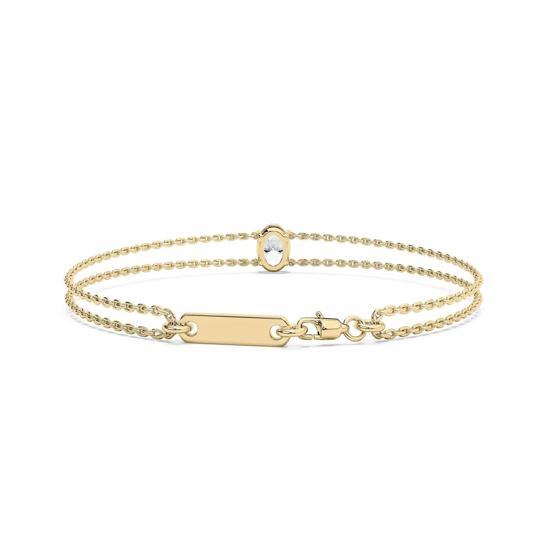 Elora Solitaire Bracelet
