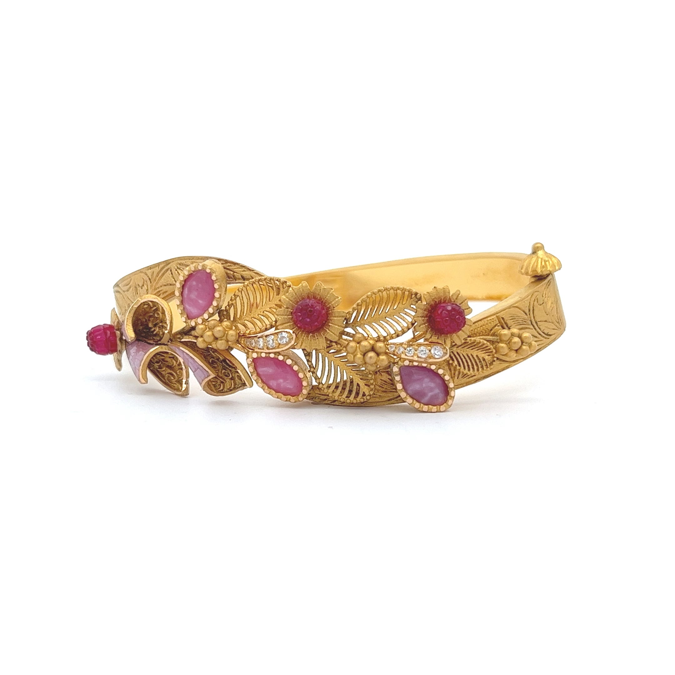 Saanvi Gold Kada