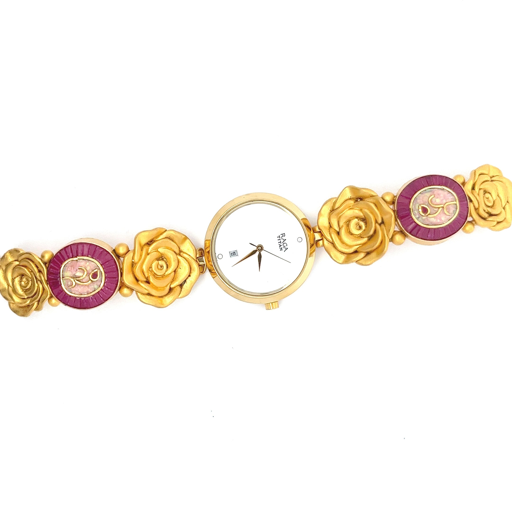 Shruti Gold Watch