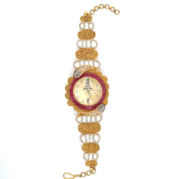 Yutika Gold Watch