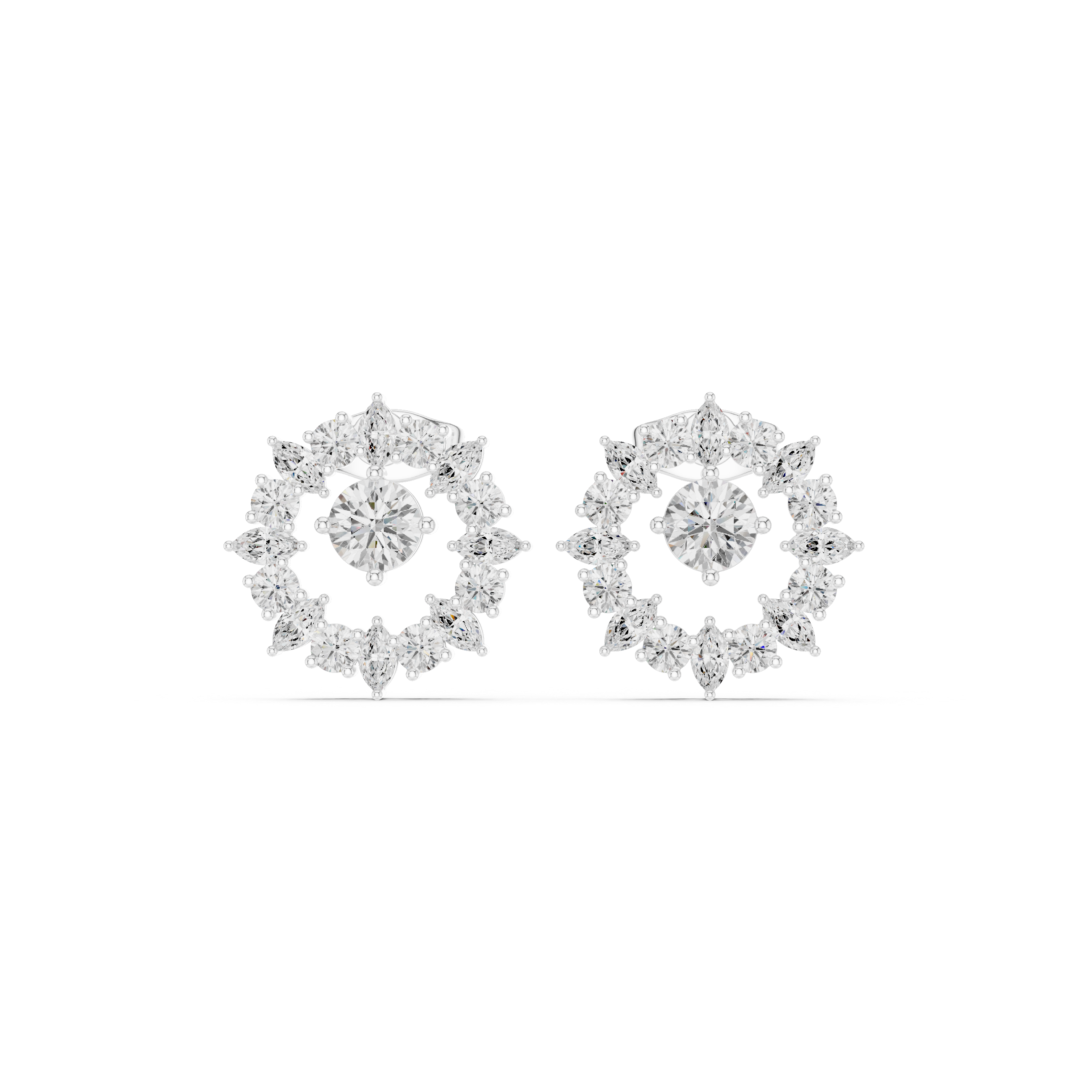 Elena Solitaire Earring